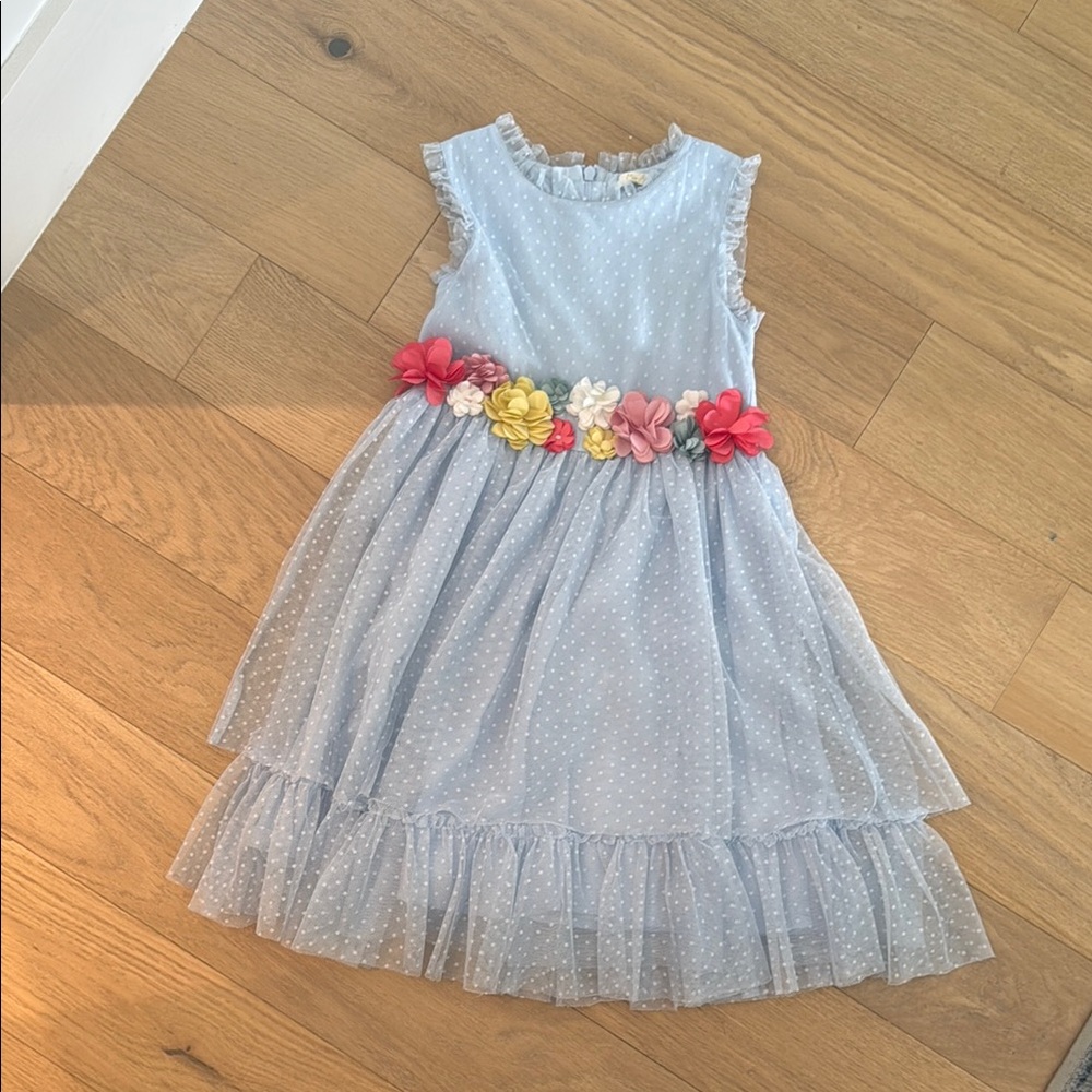 Mini Boden Tulle Sleeveless dress EUC